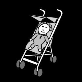 stroller / doll stroller